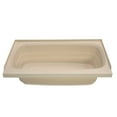 thumbnail image 2 of Lippert Components Bathtub 209392 Better Bath; Standard Tub; 24 Inch x 40 Inch; With Threshold; Without Seat; Smooth Floor Surface; Right Hand Drain; Parchment; ABS, 2 of 4