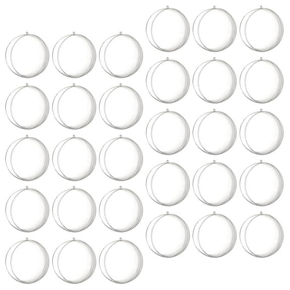 SOPOTUTU Clear Fillable Ornament Balls for Party and Home Decor by Sopotutu