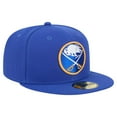 thumbnail image 3 of Men's New Era Royal Buffalo Sabres Core 59FIFTY Fitted Hat, 3 of 6