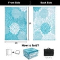 thumbnail image 5 of Ileading Outdoor Rugs for Patios 6'x9' Waterproof Patio Mat Plastic Straw Rug Reversible RV Camping Tent Rug Outside Area Rug for RV, Patios,Deck, Beach,Balcony, Camping, 5 of 12