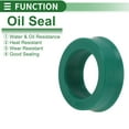 thumbnail image 3 of Anillo de Sello de Aceite Universal Labio UN de Unique Bargains 20x30x10mm Alta Presión TPU Verde 5 Pcs, 3 of 7