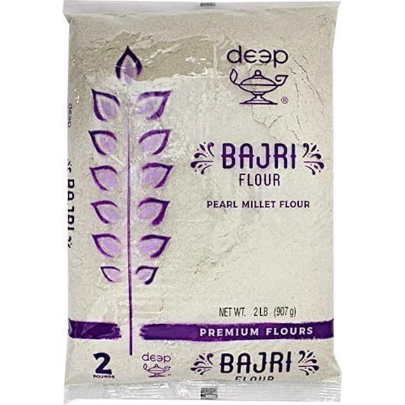 Deep Bajri Flour - Pearl Millet Flour 2 lbs bag