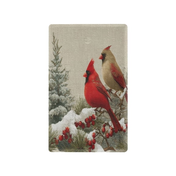Light Switch Cover Switch Plate Outlet Cover Plug Cover for Electrical Unused Outlet Cover Bird and Snow-covered Trees