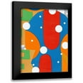 thumbnail image 1 of Ogren, Sarah 11x14 Black Modern Framed Museum Art Print Titled - Moad Abstract II, 1 of 5