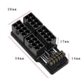thumbnail image 2 of ATX3.0 8Pin Power Converter 600W 8Pin Power Connector para computadoras de escritorio (A Black), 2 of 2