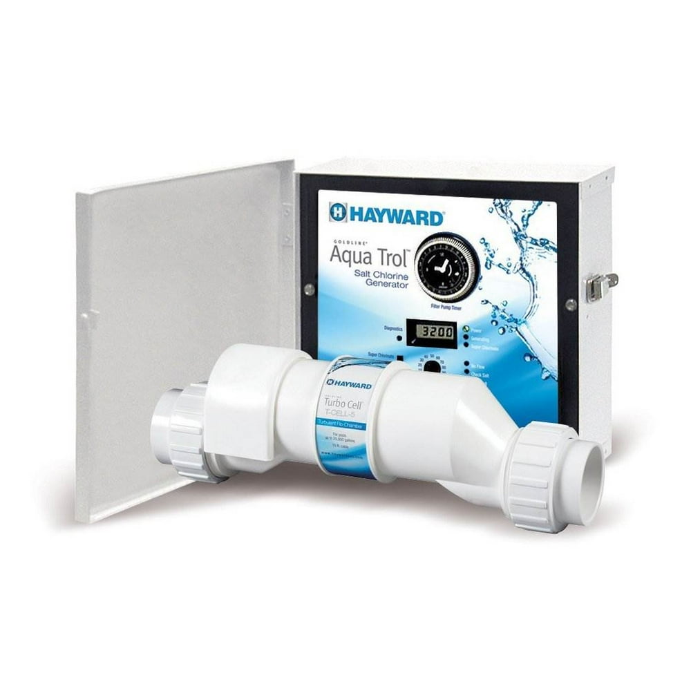 Hayward AquaTrol Above Ground Pool Chlorinator w/ Hose/Pipe Fittings AQTROLHP