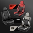 thumbnail image 5 of Car Seat Cover Fit for Toyota Venza 2009-2020,Breathable Seat Protector,Scratch Resistant Anti-Slip Protection Fast Install Easy Clean Red,Full Set(2 Row 5 Seats), 5 of 12