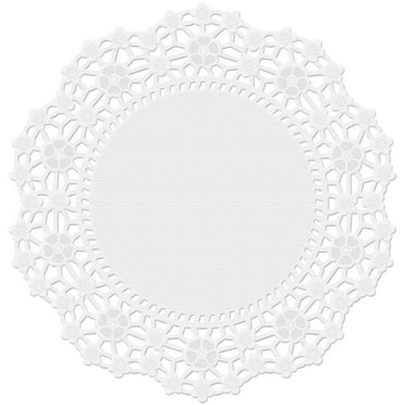 Wilton Paper Doilies for Cake Decorating, White, 4 in. Diam., 30-Count,