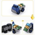 thumbnail image 4 of Neinkie Auto Toy Polished Smoothly Fun Plastic Enlightenment School Bus Rescue Fire Truck Children Car Toy for Boys, 4 of 9