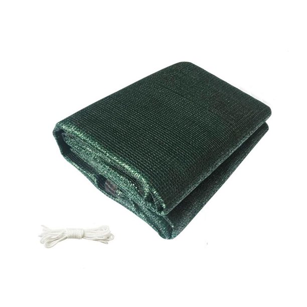 Perfect Sunblock Shade Cloth with Grommets 5070 10 ft x 20 ft Black