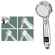 thumbnail image 4 of Cabezal de de mano Pantal de temperatura de flujo alto de alta presión Adaptador de 4 vías Accesorios de baño Cabezal de de Pta Sunnimix alcachofa de la ducha, 4 of 8