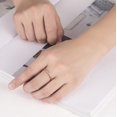 thumbnail image 3 of Fashion Simple Single Row Diamond Women's Ring, 3 of 4