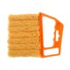 thumbnail image 1 of Limpiador de persianas para ventanas, cepillo para polvo, herramientas de microfibra para persianas de ventanas, aire acondicionado, polvo de persianas XBTCLXEBCO cepillo de limpieza de persianas con 7 dedos un rodillo entre cada listón, 1 of 5