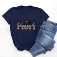 thumbnail image 5 of Blusa suelta estampada con cuello redondo y manga corta para mujer OAVQHLG3B Store  lin121212, 5 of 5