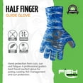 thumbnail image 3 of Fish Monkey Half Finger Guide Glove, 3 of 7