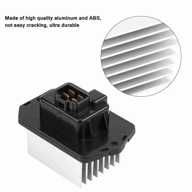 Resistencia Del Motor Del Soplador Resistencia Del Ventilador Del Calentador Del Motor Del Soplador Para 01-06 Nuevo Reemplazo Del Mercado De Accesorios Aluminio ABS Ajuste