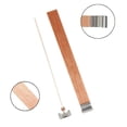 thumbnail image 4 of 40 Pack Wood Wicks for Candle Making, Crackling Wooden Candle Wick, 13mm x 130mm, DIY Candle Making Craft Supplies, Brown, Natural Crackle Sound, 4 of 8