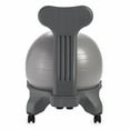 thumbnail image 2 of Gaiam Balance Ball Chair, Cool Grey, 2 of 11