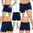 thumbnail image 2 of Square Leg Swim Briefs Athletic Quick Dry Bathing Suit Board Short for Men Swimming Boxing Running Water Activities, 2 of 8