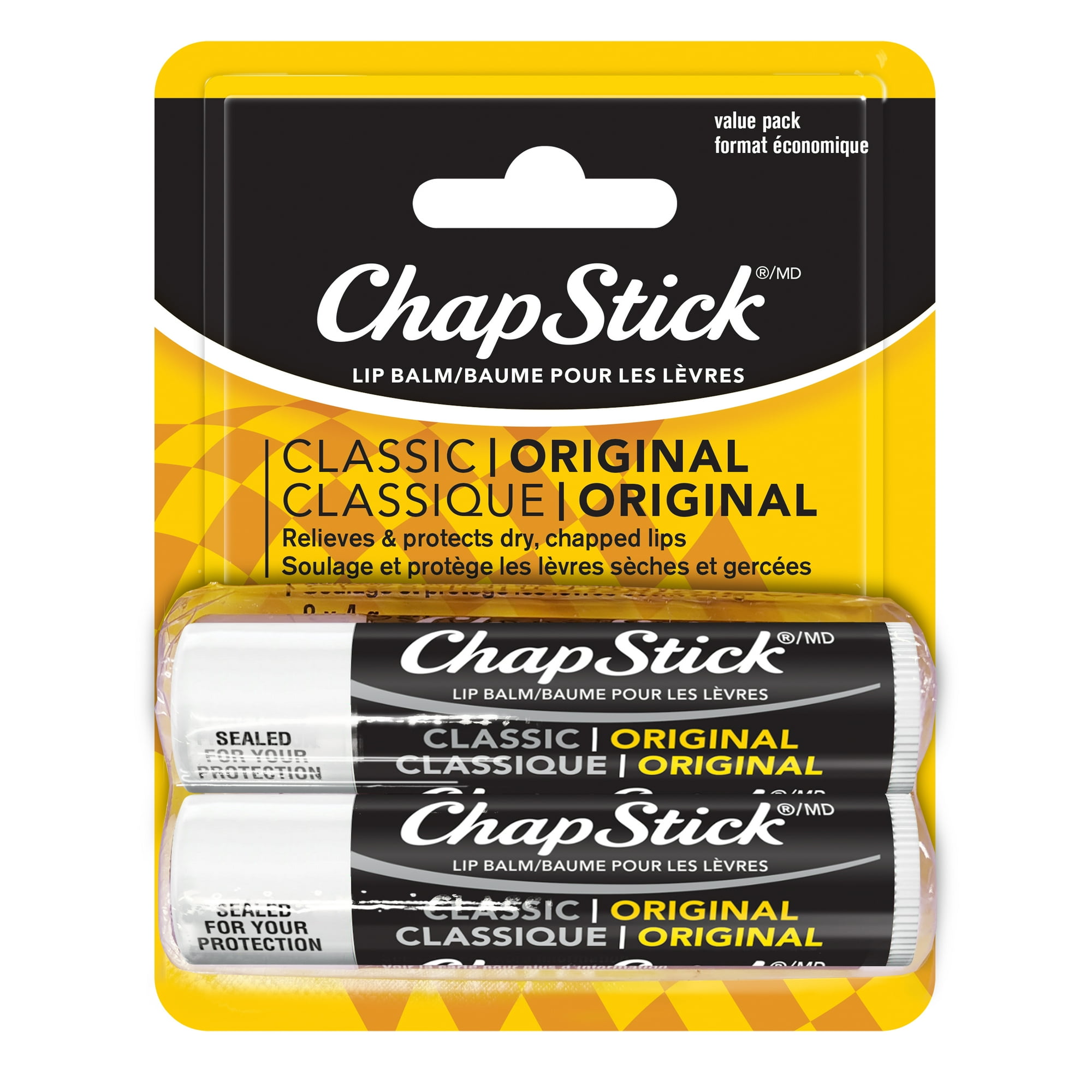 【Joi】ChapStick Classic Original 3本入５点 Chapstick Classic Lip Balm, Original Flavour - Walmart.ca