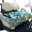 Ocean Turtle, variant on Uorisanigo Golf Cart Seat Covers Universal Colorful Dog Paw Print Golf Cart Seat Towel Blanket with 4 Front Pockets, Fits for EZGO, Club Car, Yamaha and More Golf Seat Protector
