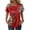 Khaki A, variant on Enjoytime Women Shirts 4Th Of July Printed Crewneck Short Sleeve Tops Summer Loose Casual Graphic Tee