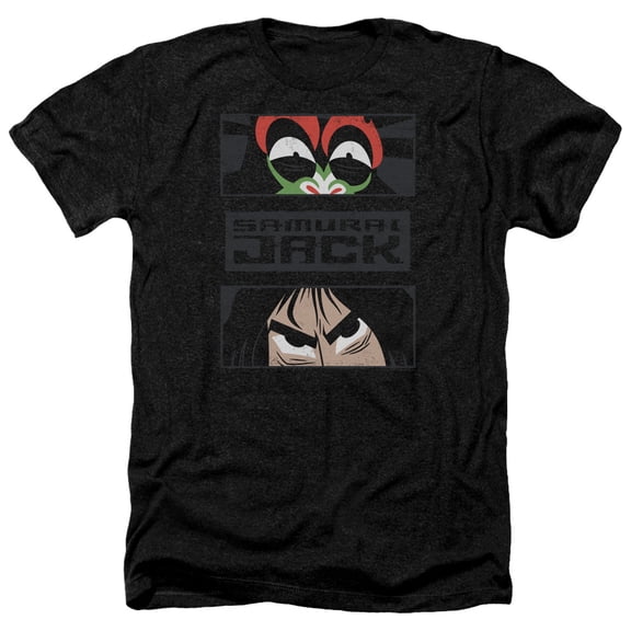 Samurai Jack - Stare Down - Heather Short Sleeve Shirt - Medium