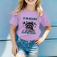thumbnail image 2 of Vêtements pour Filles T-Shirts à Manches Courtes Imprimés pour Filles Col Ras du Cou Tenues d'Été pour Filles Tenues Mignonnes pour Filles 12-13 Ans Mode Filles, 2 of 4