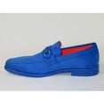 thumbnail image 4 of Men's TAYNO Shoes Soft Micro Suede Slip-on Loafer THE CAPRIO S Royal Blue, 4 of 8