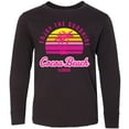 thumbnail image 3 of Inktastic Summer Enjoy the Sunshine Cocoa Beach Florida in Pink Long Sleeve Youth T-Shirt, 3 of 5