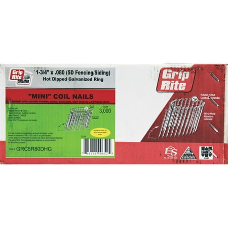 Grip-Rite 15 Degree Wire Weld Coil Siding Nail