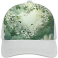 thumbnail image 1 of Many White Flowers Baseball Cap Classic Golf Cap Soft Dad Hat Multicolor Adjustable Low Profile Hat Unisex, 1 of 6