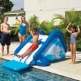 thumbnail image 2 of WOW Sports Cascade Pool Slide, Inflatable Slide with Sprinkler, 2 of 5