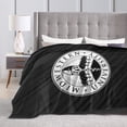 thumbnail image 4 of Midwestern University Downers Grove Logo Fleece Blanket, Very Soft Microfiber Flannel Blanket for Couch Warm and Cozy for All Seasons, 4 of 6