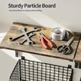 thumbnail image 5 of Garage Shelving Wall Mounted, Heavy-Duty Garage Wall Shelving with Baskets & Hooks Supports up to 154 LBS in Total, Tool Storage Organizer for Home, Garden, Kitchen, Laundry Room, 5 of 7