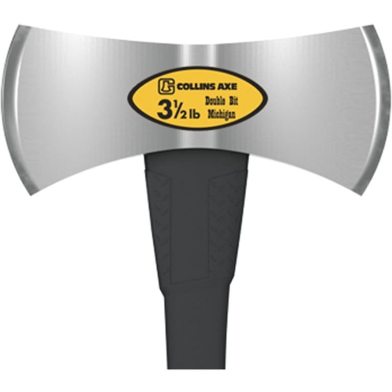 Collins, Double Bit Michigan Axe, 3.5 lb, 35 in Fiberglass Handle
