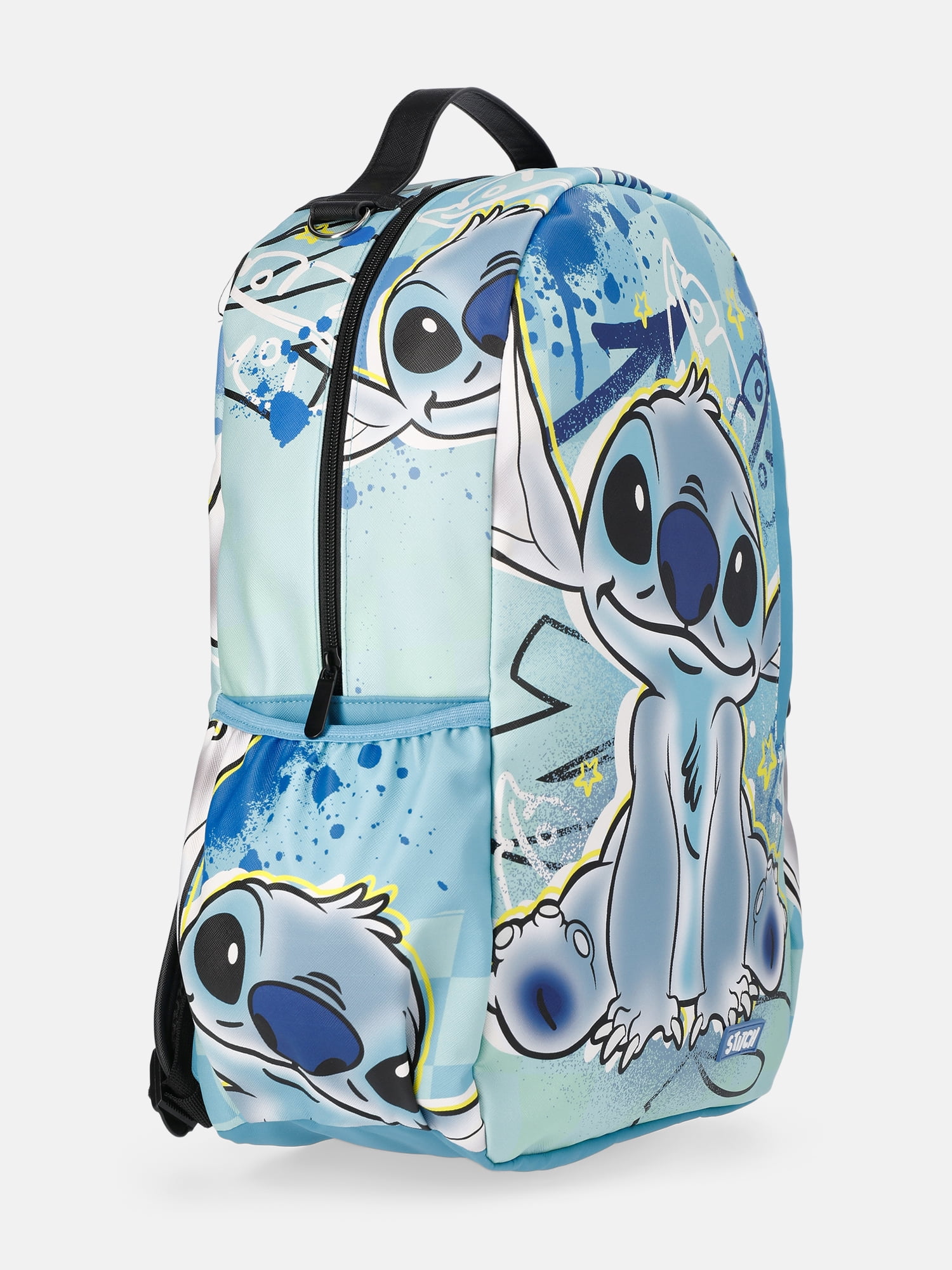 Disney Lilo and Stitch 17" Kid's PU Backpack -Blue