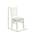 thumbnail image 3 of FurniFact 5 Piece Dining Table Set for 4 with White Kitchen Table and Chairs, 3 of 16