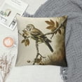 thumbnail image 2 of Orinice Bird Branch Seed Graphic Decorative Cushion Throw Pillow Cover for Home Living Room Sofa, Printed on Both Sides, Pack of 1 18x18in, 2 of 5