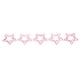 thumbnail image 4 of 100 Clips de Papel en Forma de Estrella Bling Bling Metálicos Rosa, 4 of 12