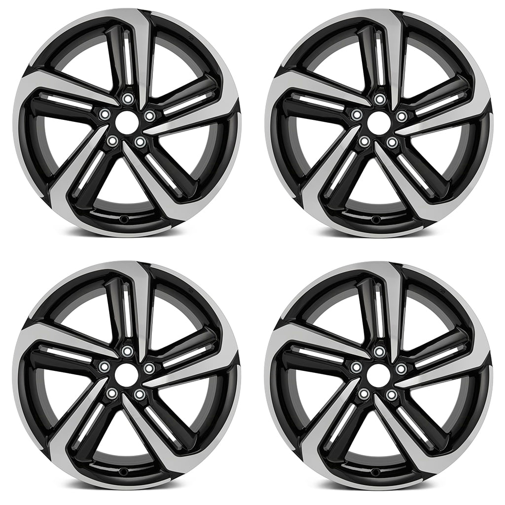 ALY64083U45N Direct Fit OE Stock Specs Factory Wheel Replacement New 19 19x8 19 Inch Premium Alloy Wheel Rim for 2016 2017 Honda Accord Sport 