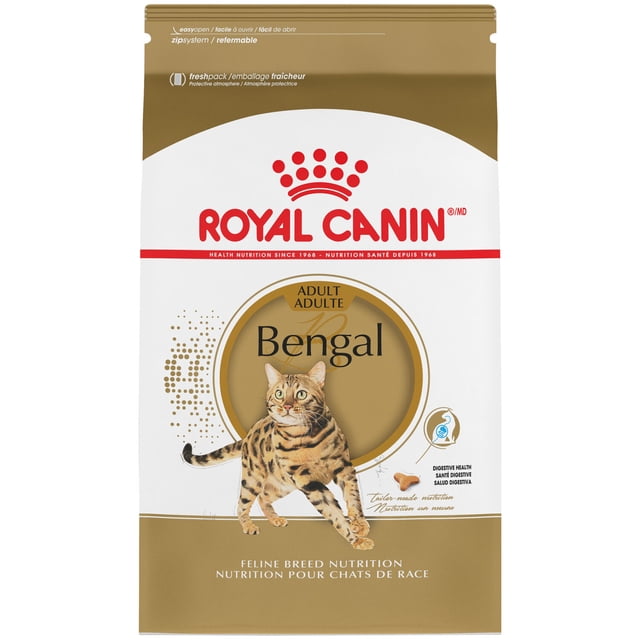 Nutrition Santé pour Races Félines Bengale - Nourriture Sèche pour Chats