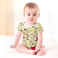 thumbnail image 4 of Pompompurin Baby Bodysuit Boy Girl Clothes Soft Newborn Infant Outfit Short Sleeve Romper, 4 of 8