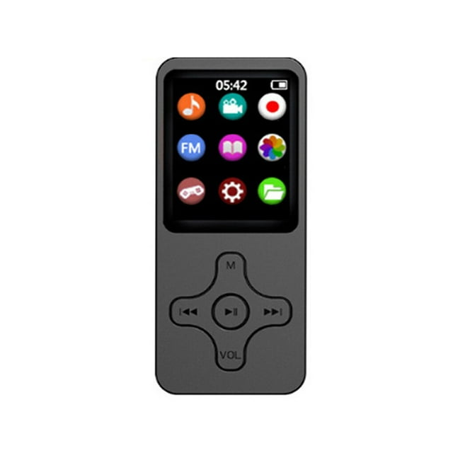 1.77 Inch Screen Digital Display Mini MP3 Radio Player Recorder Hiking Jogging Portable Video Music Speaker Electric Book Reader 8G