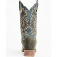 thumbnail image 5 of Laredo Men's Peete Summit Grey Leather Square Toe Western Boots 7730, 5 of 7