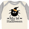 thumbnail image 4 of Inktastic My 1st Halloween Witch Spider Boys or Girls Long Sleeve Baby Bodysuit, 4 of 5