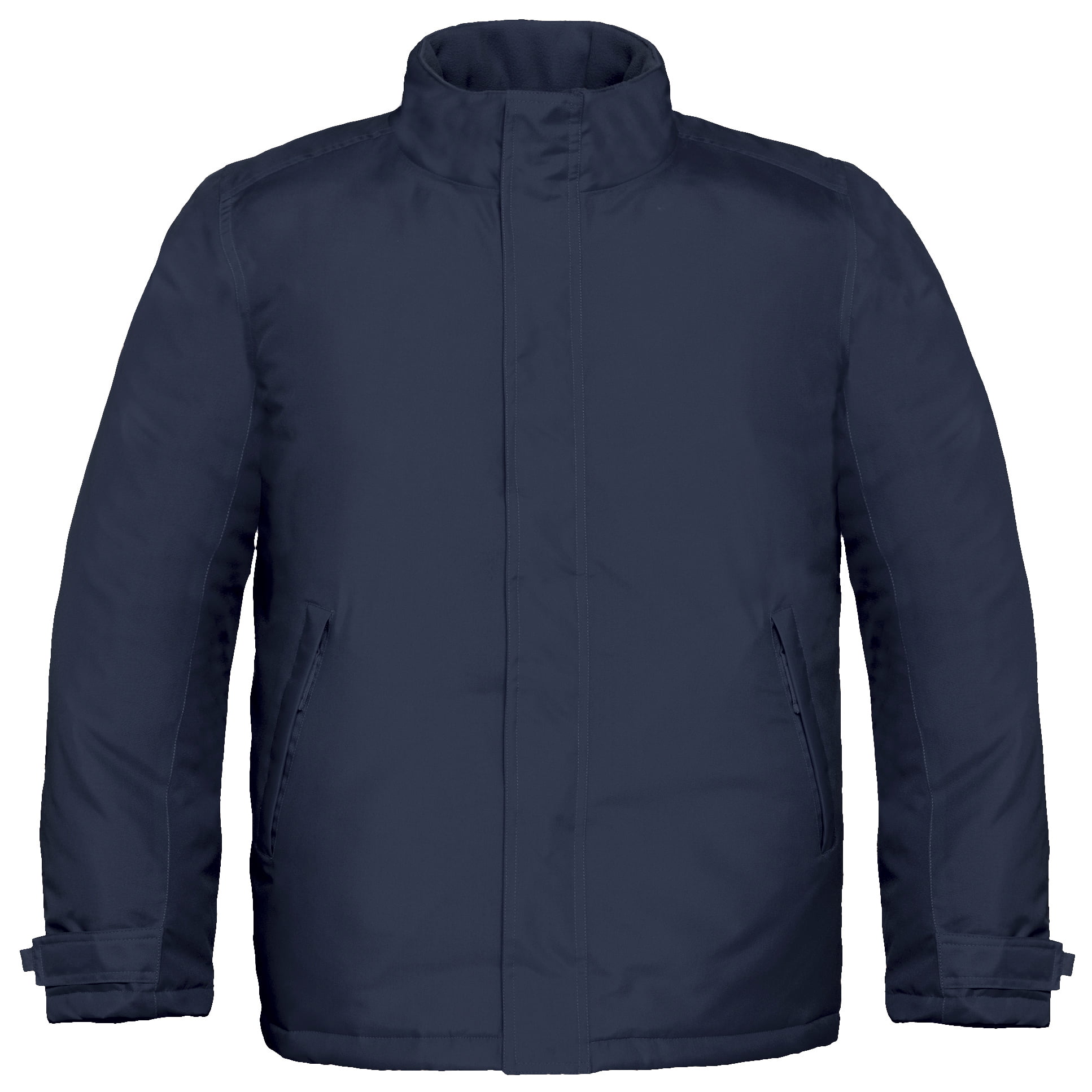B&C Mens Real+Heavy Weight Jacket Waterproof Padded Winter Hood Coat Sizes S-3XL 