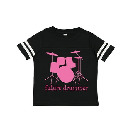 

Inktastic Future Drummer Girls Gift Toddler Toddler Girl T-Shirt