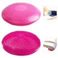 thumbnail image 4 of Premium 13-inch PVC Inflatable Balance Cushion with Anti-Slip Spiky Surface – Enhances Core Stability, Coordination & Flexibility for Adults & Kids – Includes Random-Color Hand Pump – Durable,, 4 of 6