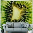 thumbnail image 4 of BCIIG Kiwi Fruit Seeds Center Tapestry Wall Hanging Unique Style Graphic Tapestries Home Wall Decor Art for Living Room Bedroom Apartment Farmhouse Dorm 40x30inch, 4 of 6